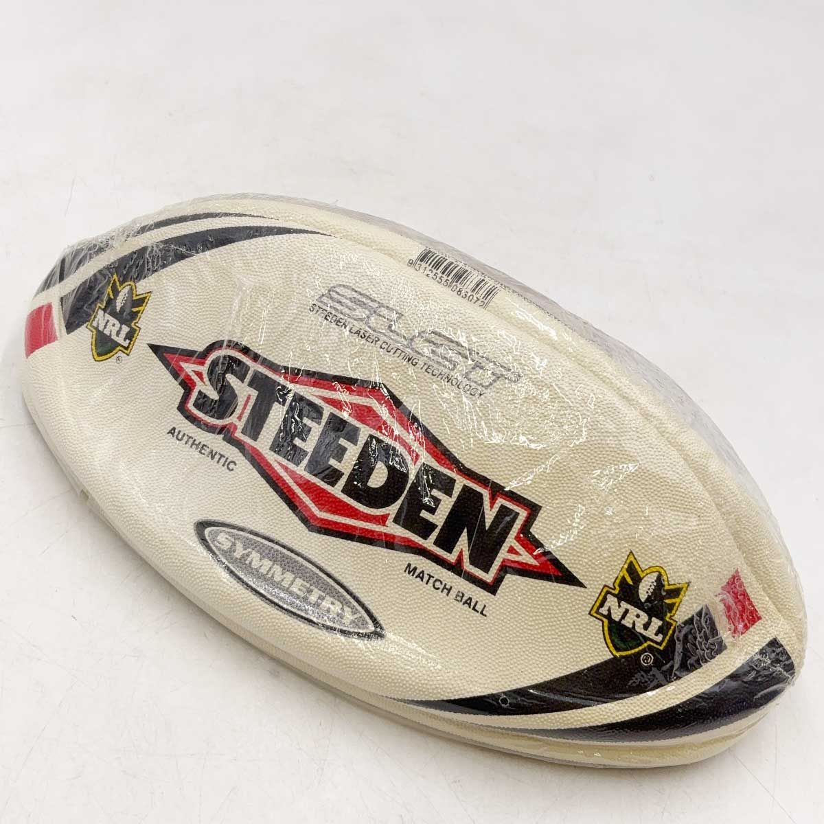 【未使用】STEEDEN NRL オーセンティック マッチ ラグビーボール ヴィンテージ コカコーラ 未使用】STEEDEN NRL オーセンティック マッチ ラグビーボール