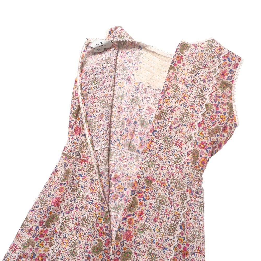 □美品□ETRO エトロ ワンピース サイズ42 ペイズリー レース □美品□ETRO エトロ ワンピース サイズ42 ペイズリー レース