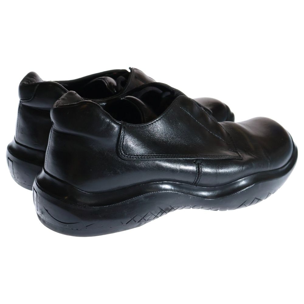 【VINTAGE】プラダ スニーカー PRADA (プラダ) 99AW Archive スクエアトゥ オールレザー
