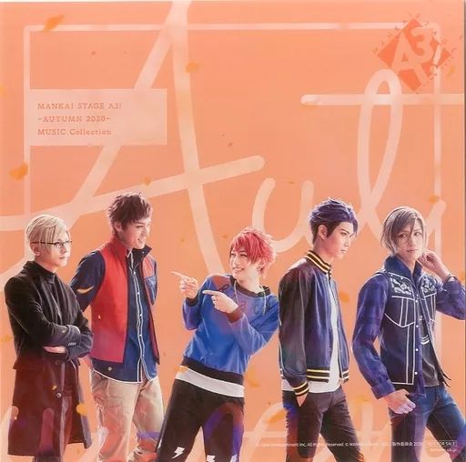 中古】紙製品 秋組(ジャケット絵柄) メガジャケ 「CD MANKAI STAGE『A3