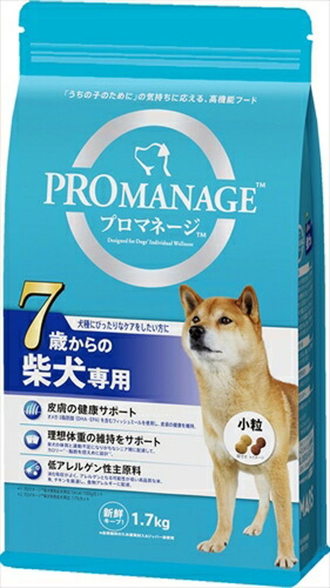 同梱不可 6個セット マースジャパンリミテッド プロマネージ 7歳から 柴犬 1.7kg