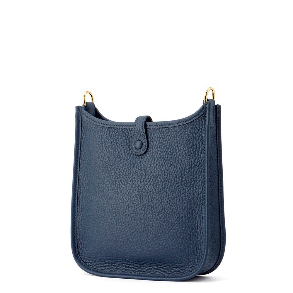 【ゴールド金具】HERMES エヴリン ミニ TPM ブルードプリュス エルメス エヴリンアマゾンTPM ブルードプリュス トリヨン