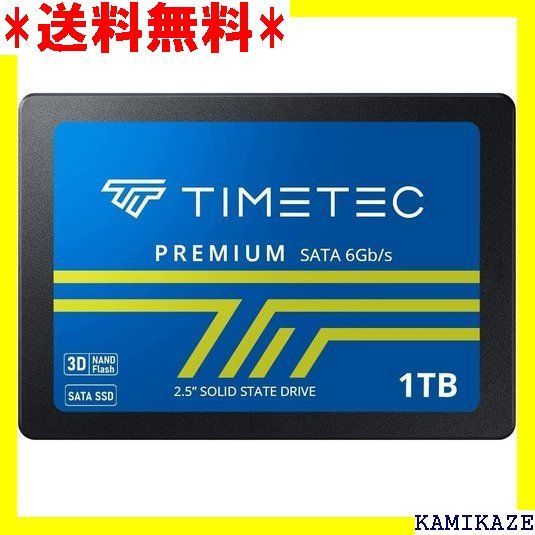 ☆人気_Z017 Timetec 内蔵型 SSD 1TB 2.5インチ SATA3 6Gb / 秒 3D TLC