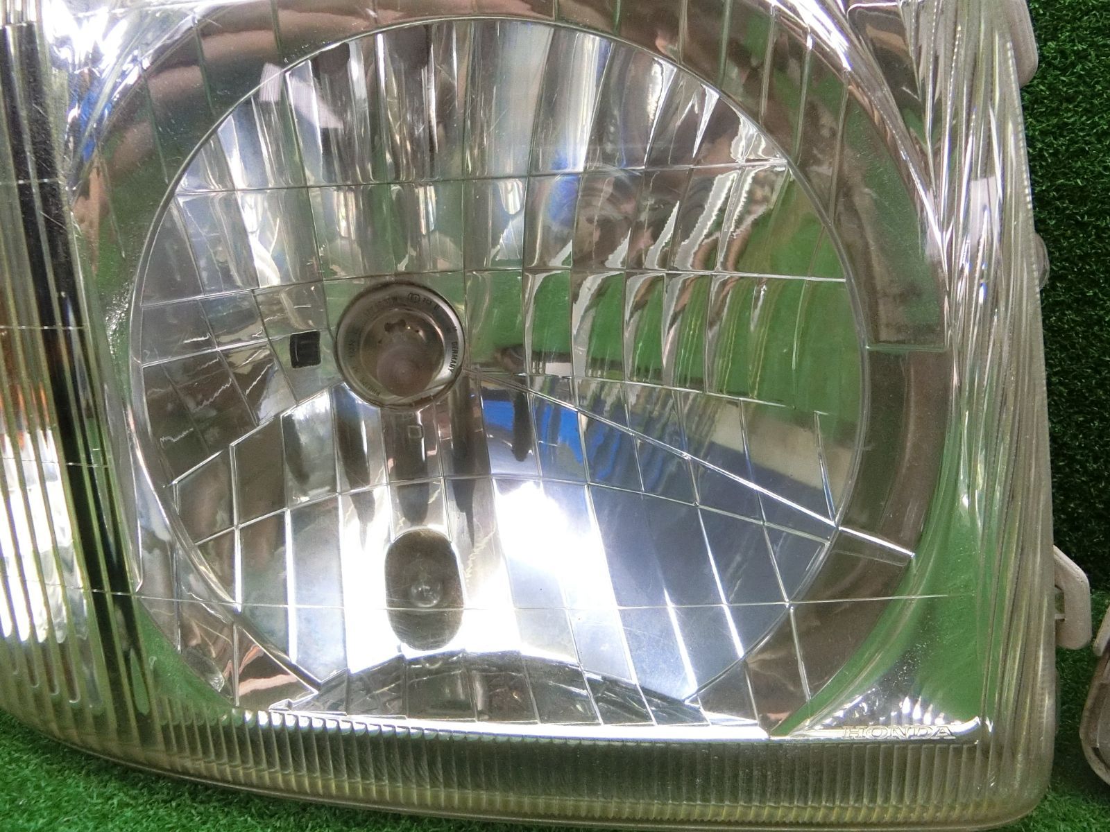 11694 コーティング済 ホンダ アクティバン HH5 HH6 ヘッドライト 左右セット KOITO 100-22630 研磨済 破損なし レベライザー 済