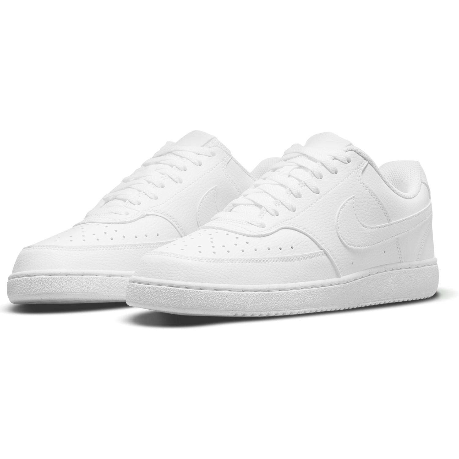 NIKE(ナイキ) コート ビジョン ロー NN COURT VISION LO NN ホワイト/ホワイト DH2987-100 25.0cm 日本国内正規品 [ホワイト/ホワイト] [25.0 cm]