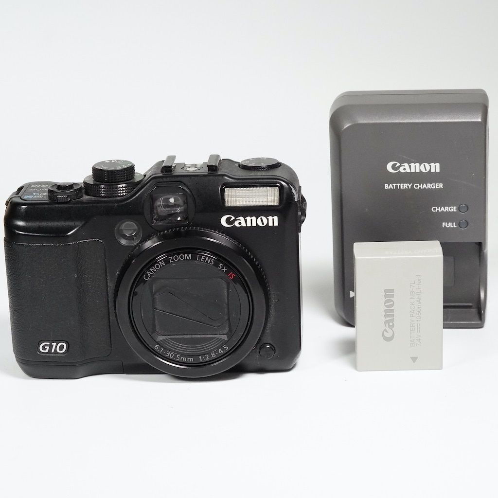 Canon キャノン Powershot G10 ブラック 動作OK 1週間保証 /9492