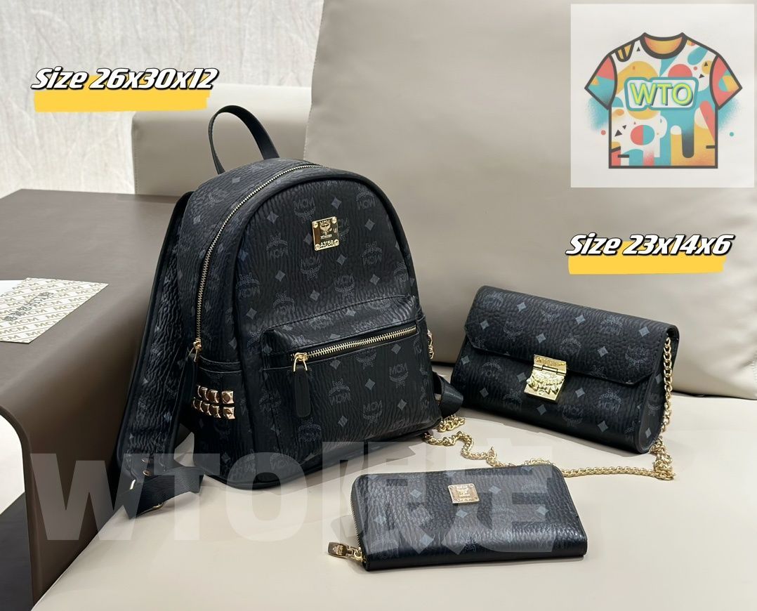 今日WTO】MCM エムシーエム 組み合わせパック 三つの割引価格
