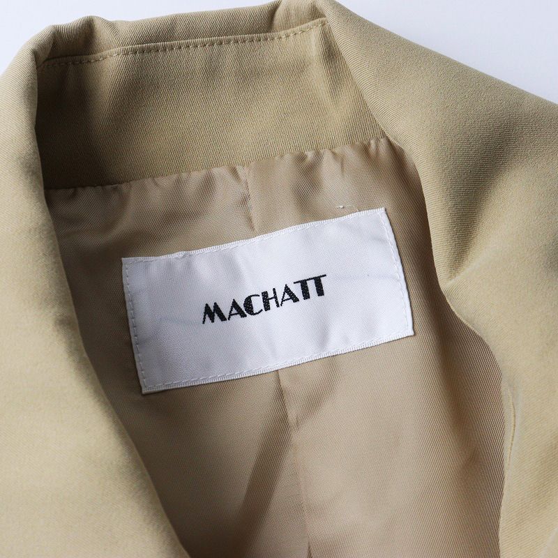 MACHATT トレンチベスト