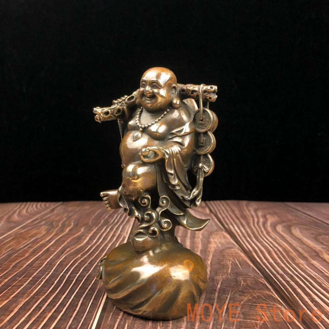 仏教美術 仏像 小売 弥勒仏 金銭仏 布袋仏 大腹笑仏 開運 風水 招財