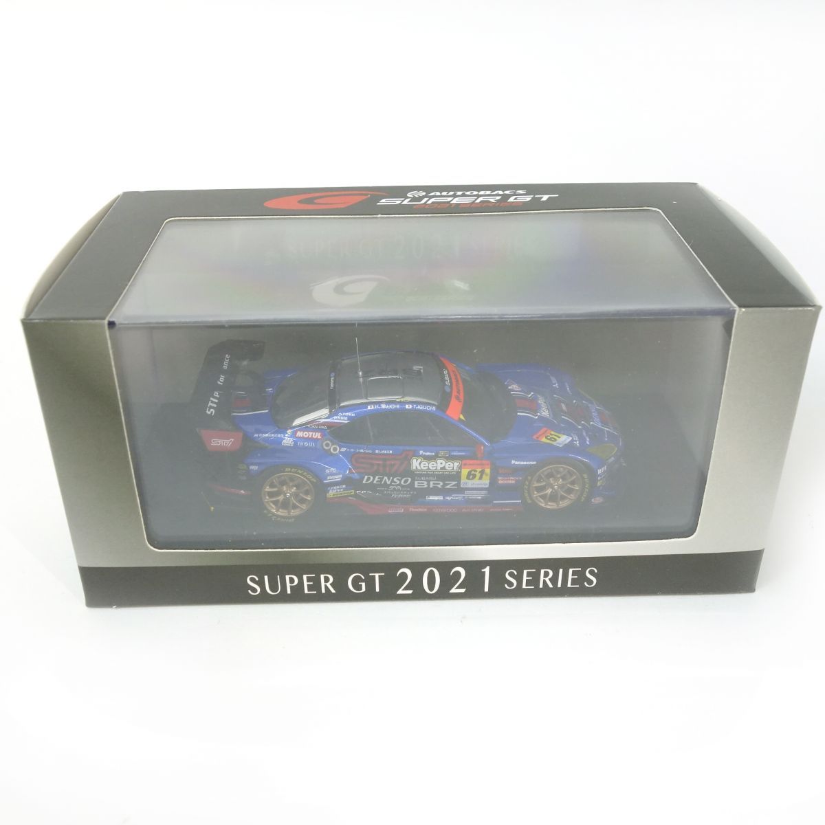 エブロ 1/43 SUPER GT GT300 2021 スバル BRZ R&D SPORT No.61