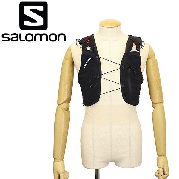 Salomon サロモン LC2464900 ADV SKIN 5 SET ユニセックス ランニングベスト BLACK SL075 M