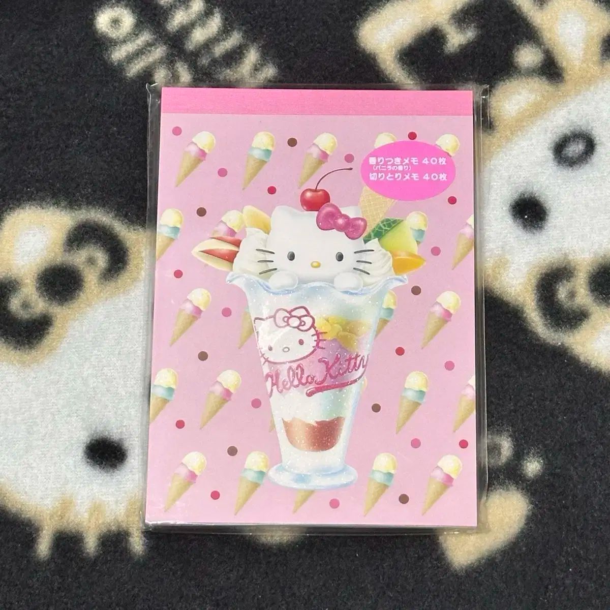 レア♡サンリオ♡キティ フラワー ダイカットメモ 1994年 レア♡サンリオ♡キティ フラワー ダイカットメモ 1994年 ハローキティ