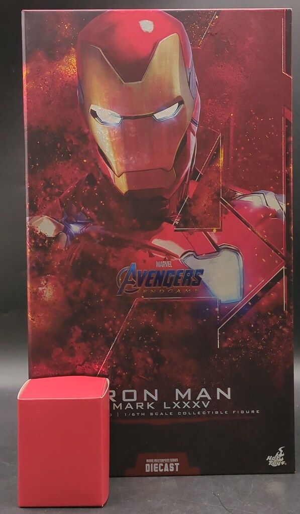 【新品，大得価】 HOTTOYS MOVIE MASTERPIECE DIECAST IRON MAN MARK 85 / DIECAST (ヴァリアントヘッド付) MMS528 アメコミ