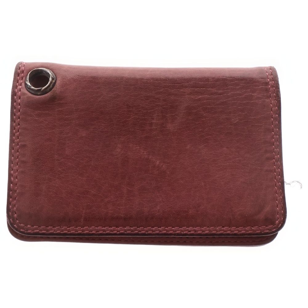 CHROME HEARTS (クロムハーツ) CARD CASE グロメット付きレザーカード
