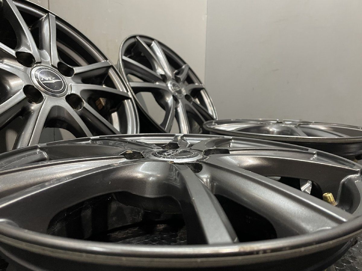 美品 weds NIRVANA ニルヴァーナ 4本セット 14インチ Weds NIRVANA ウェッズ ニルヴァーナ 14インチ 4本 5.5J4HPCD100