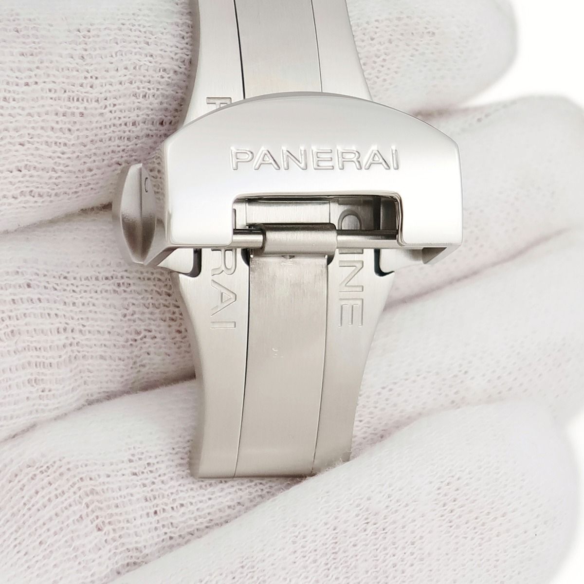 【純正品】パネライ ステンレススチール 尾錠 PANERAI - パネライ PANERAI 腕時計パーツ 純正 ルミノール