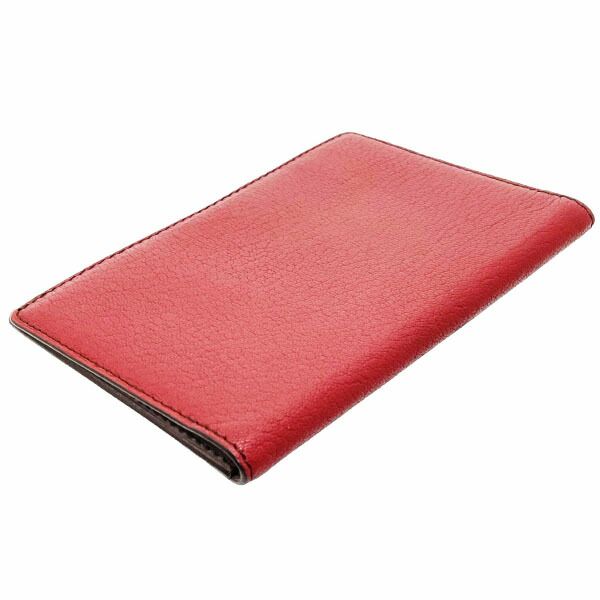 【信頼店舗】 カルティエ パスポートケース レザー 革 レッド系 赤 Cartier パスポートカバー パスポートホルダー トラベルグッズ 旅行グッズ ブランド小物