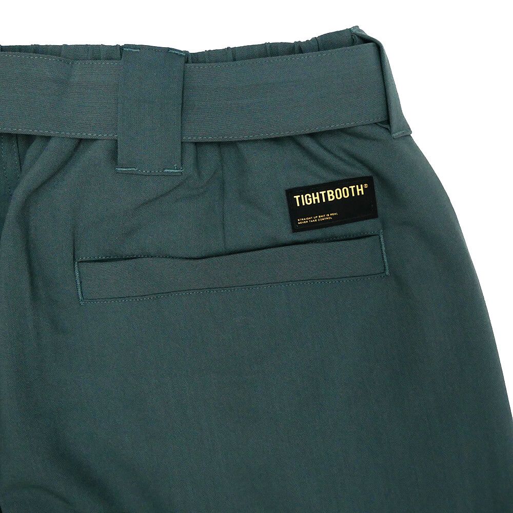 TIGHTBOOTH（TBPR） PANTS タイトブース パンツ ジーンズ BAGGY SLACKS OLIVE スケートボード スケボー TIGHTBOOTH PRODUCTION（タイトブースプロダクション）の「TBPR