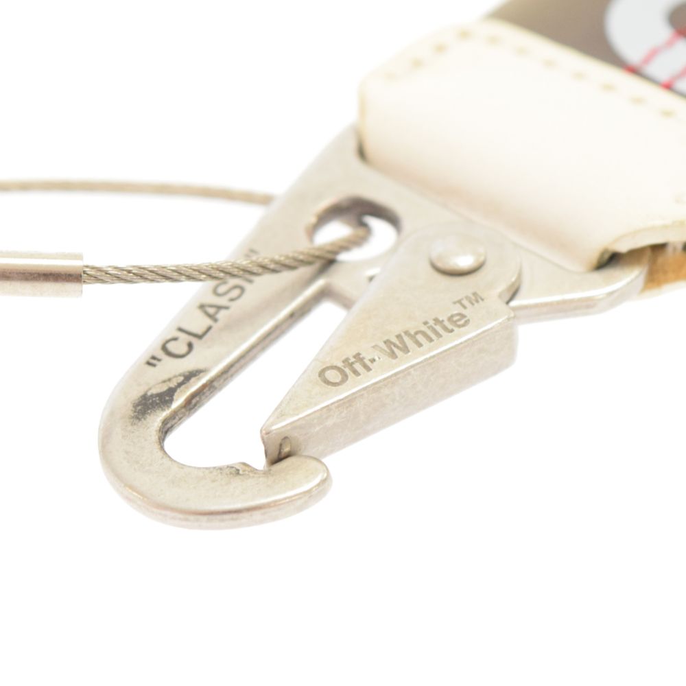 OFF-WHITE (オフホワイト) PVC KEY CHAIN オフホワイト キーチェーン