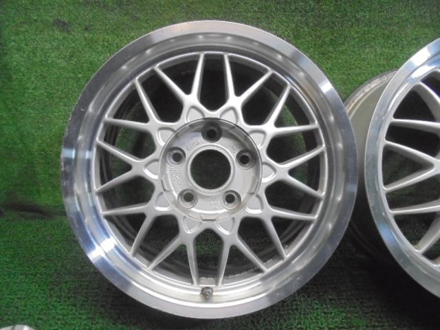 5FN315 AL1 BBS RG168 16インチアルミホイール4本セット 16×7J 114.3×5H 38