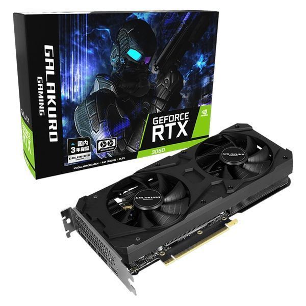 美品】NVIDIA GeForce RTX3060搭載 グラフィックボード GDDR6 12GB 