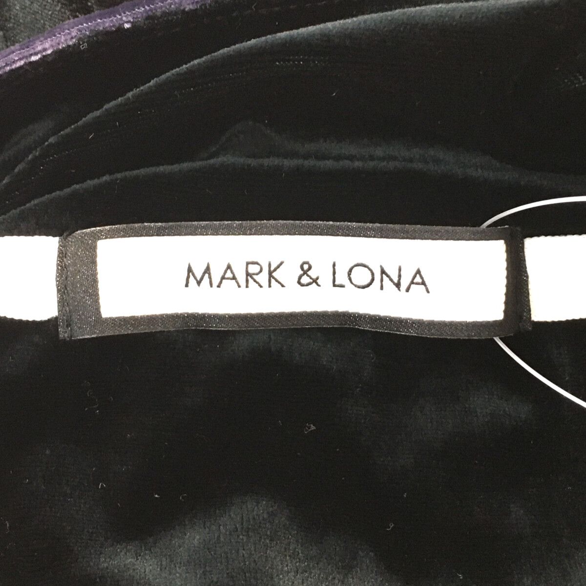 ゴルフ メンズ マークアンドロナ MARK&LONA 長袖シャツ 48(L) 黒
