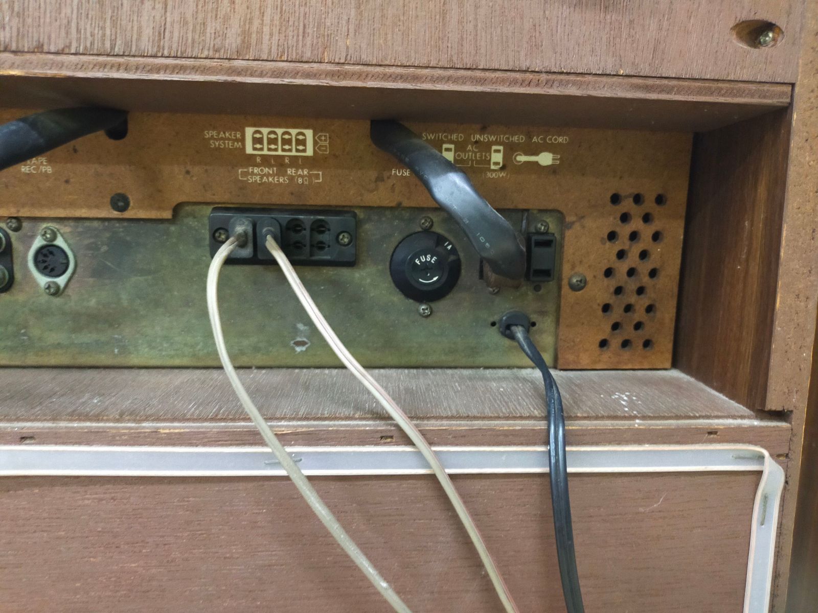  手渡し Pioneer パイオニア FS-440 ステレオシステム レコードプレーヤー付き 説明書付き ラジオ スピーカー動作品 その他 オーディオ機器