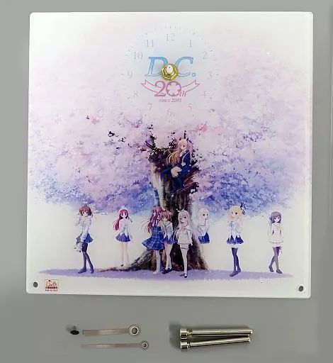 置き時計 壁掛け時計 集合 アクリルクロック D.C.20th ～ダ カーポ20周年～ 萌えゲーフェスタ2021 DMM|FANZA SUMMERグッズ