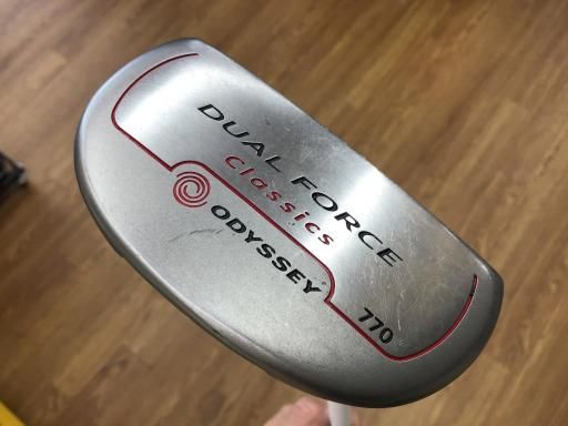 中古】 オデッセイ DUAL FORCE 770 パター PT スチール