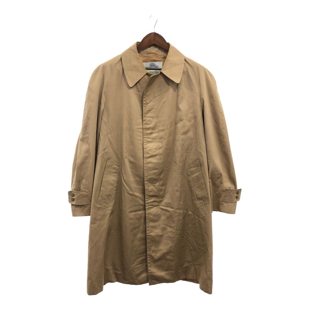 70年代 Aquascutum アクアスキュータム aqua5 バルマカーン コート アウター ヴィンテージ ベージュ (メンズ 42) 中古 古着  P6517 - メルカリ