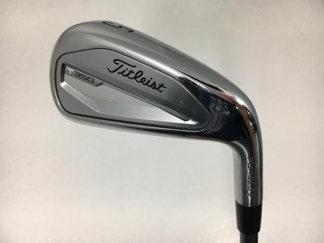 【中古ゴルフクラブ】【美品】タイトリスト T350 アイアン 2023 (日本仕様) MCI BLACK-100 5I【14日間返品OK】