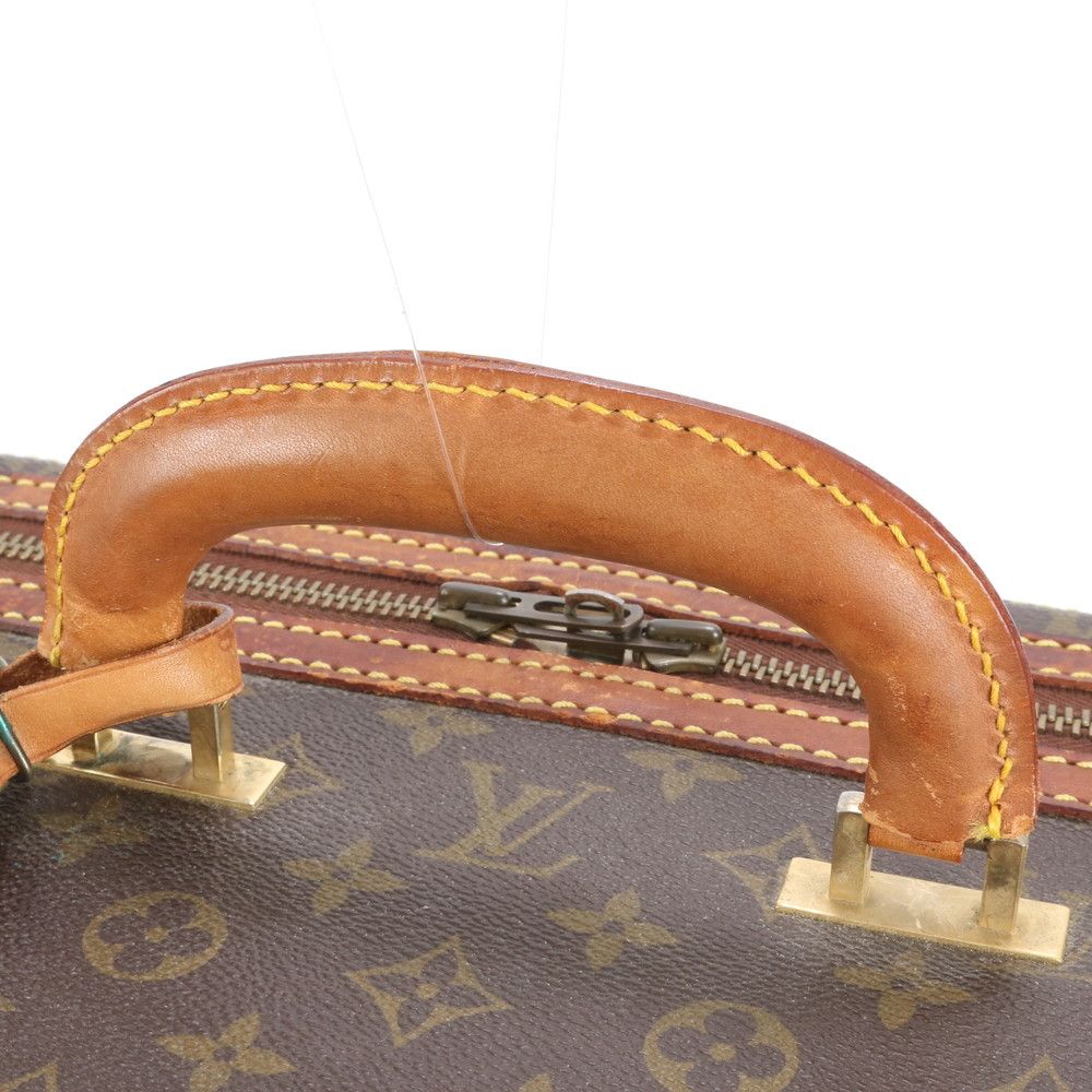 ルイヴィトン モノグラム ストラトス レザー トランク ハードケース バッグ スーツケース 出張 旅行 A4 トラベル メンズ EUE CS36-1