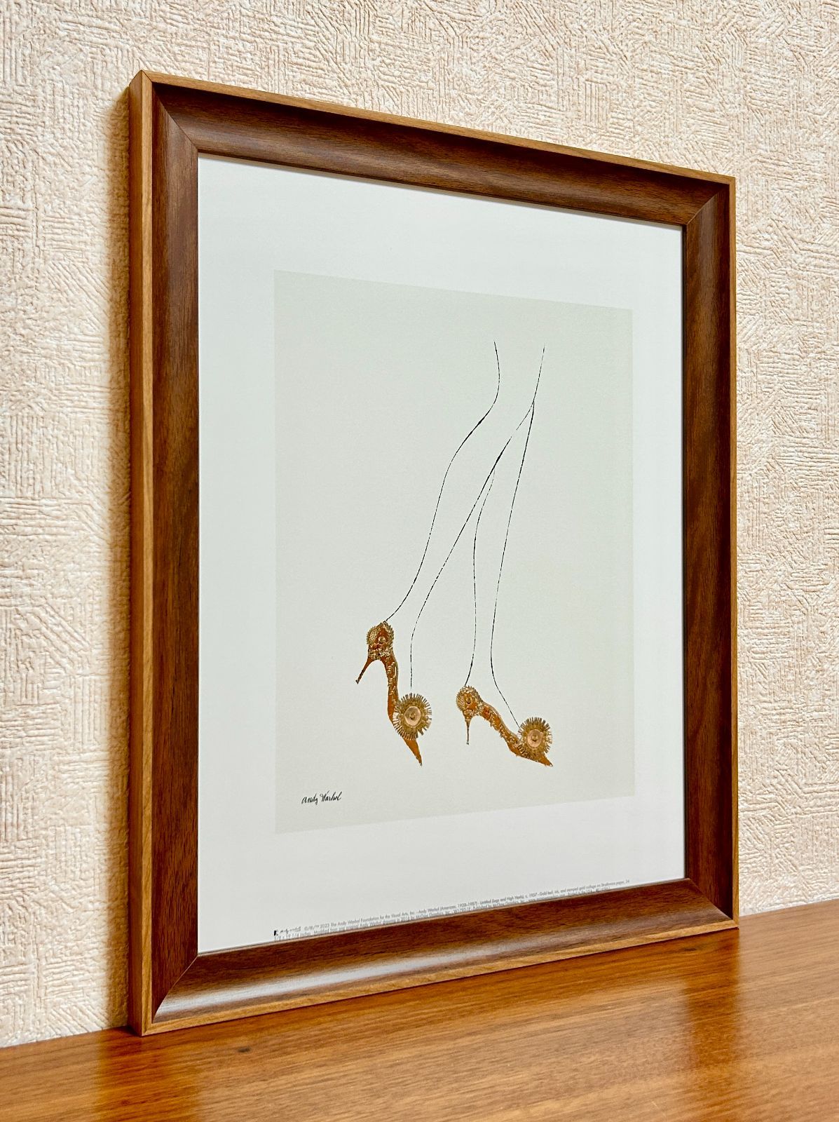 新品☆額縁付アートポスター(BRUCE MCGAW GRAPHICS)☆アンディ