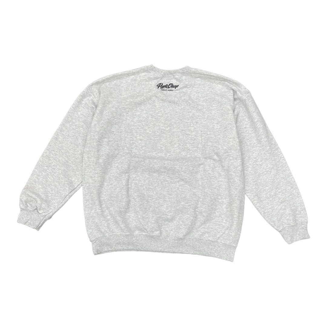 PORKCHOP OVAL＆STUFF SWEAT クルーネック スウェット ポークチョップ