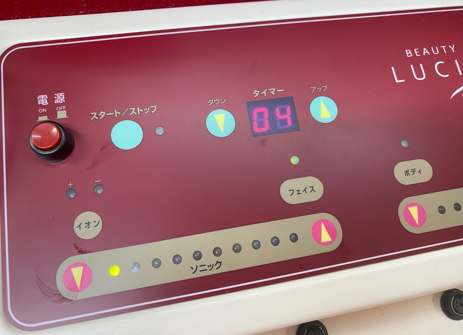 ボディ・フェイスケア 極美品☆多機能美容器 LUCIDA DX ルシーダ 超音波