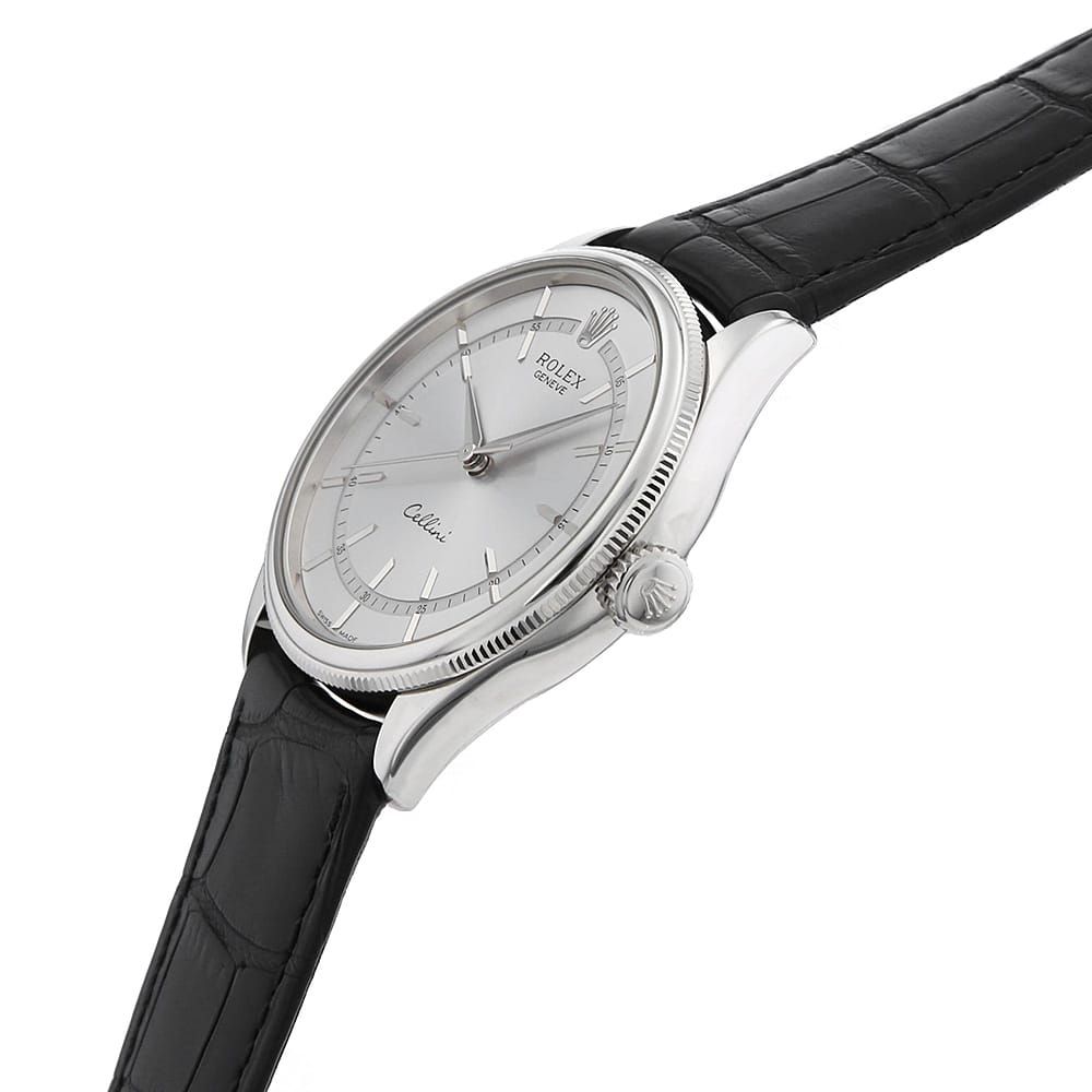 ロレックス チェリーニタイム 50509 シルバー ランダム番 中古