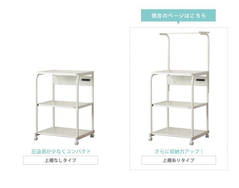 キャスター付き