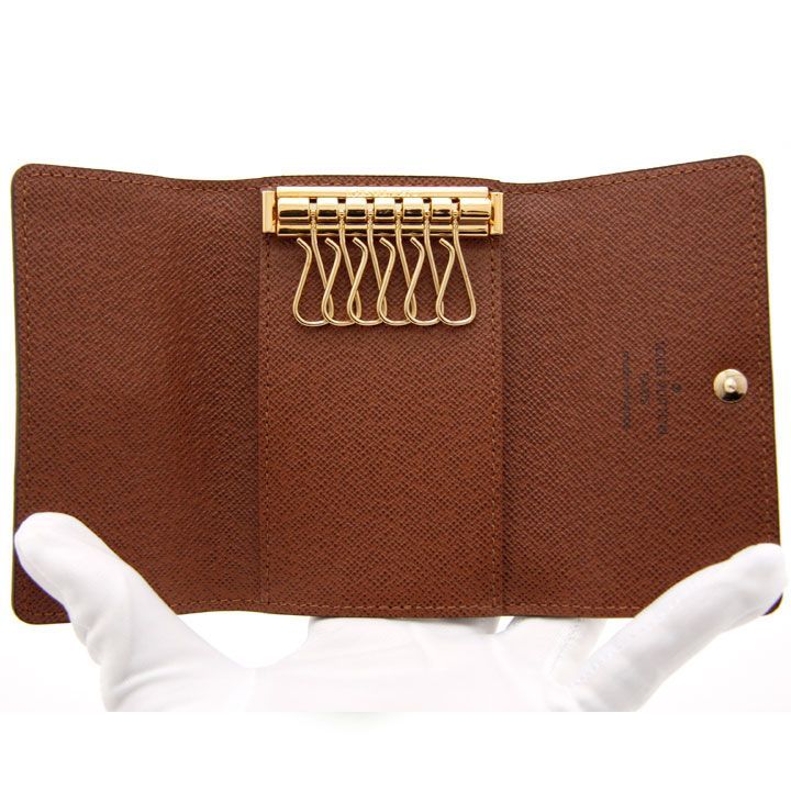 美品 ルイヴィトン モノグラム ミュルティクレ6 キーケース ユニ