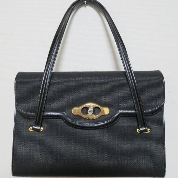 COMTESSE/コンテス/ハンドバッグ/鞄/中古/24×11×16㎝/ホースヘア/レザー/レディース/バッグ COMTESSE - COMTESSE コンテス ハンドバッグ ホースヘアー 鞄 ドイツ製