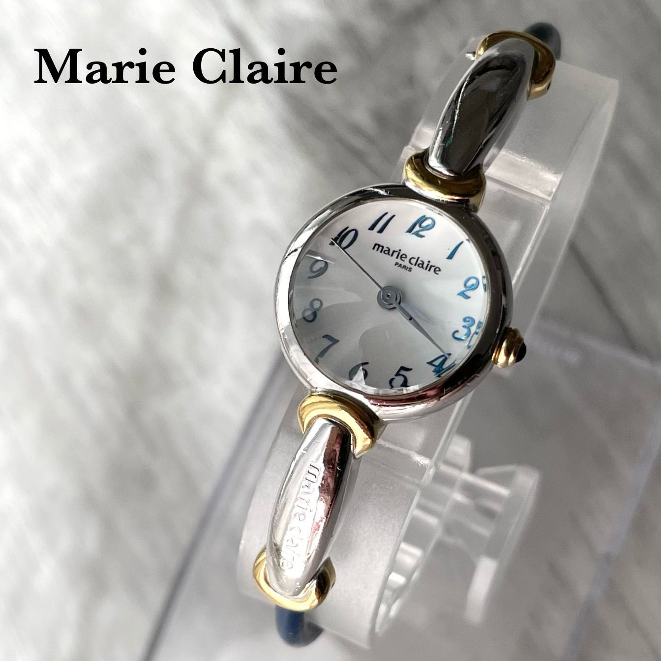 稼働✨Marie Claire マリクレール レディース クウォーツ 腕時計