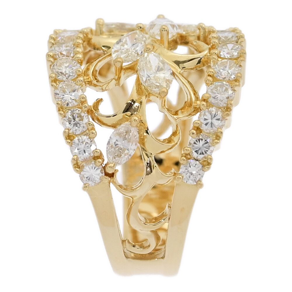 1.65ct/TASAKI タサキ 田崎真珠 マーキス ラウンドMIX ダイヤモンド  