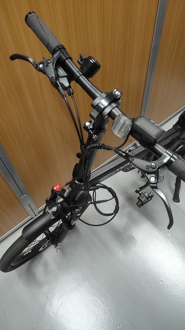 期間 5000円OFF リユース品 折りたたみ電動アシスト自転車 ERWAY A02 ブラック