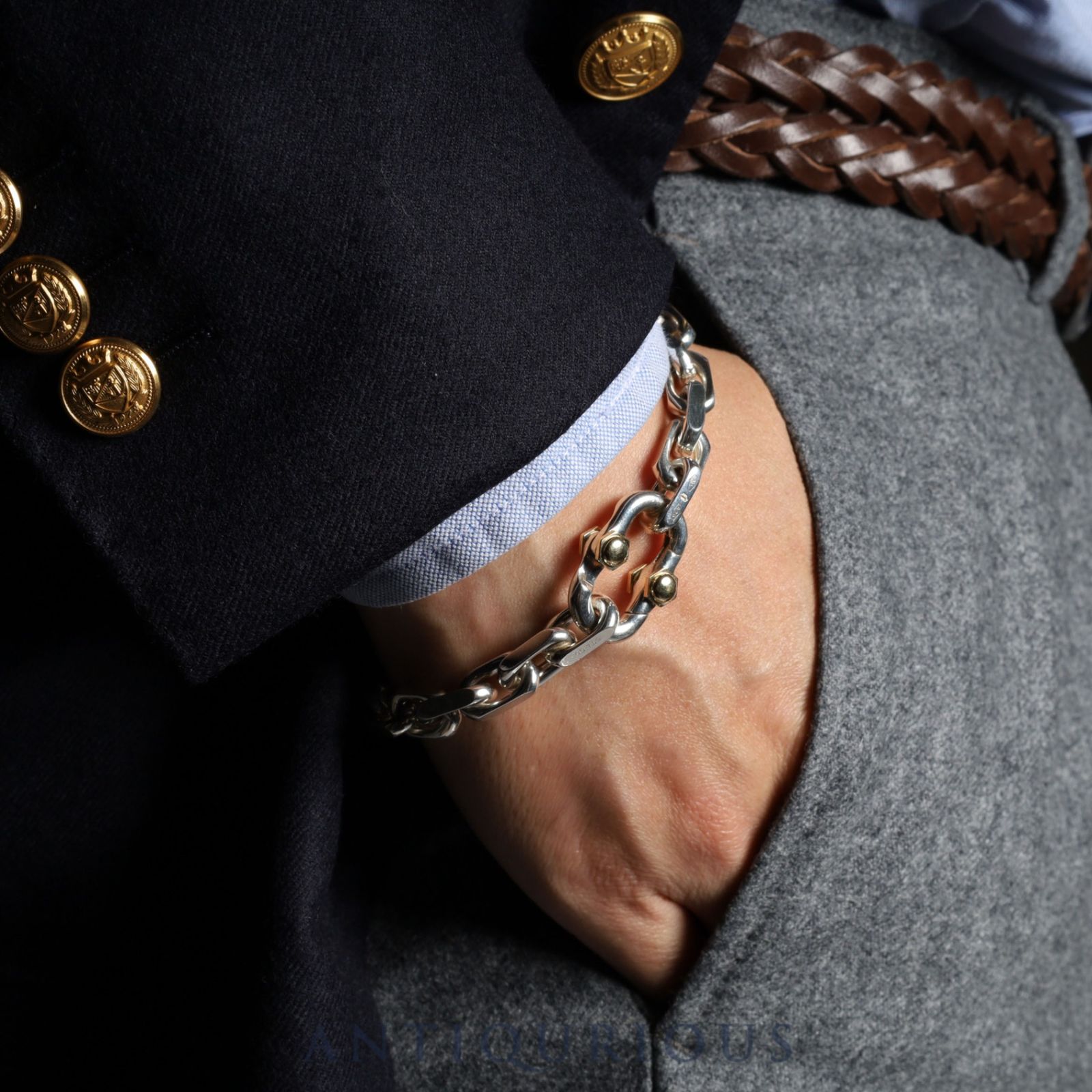 Tiffany&Co.バングル メイカーズ　ブレスレット　ナロー　カフ TIFFANY&Co. メイカーズ ナローカフ バングル ブレスレット