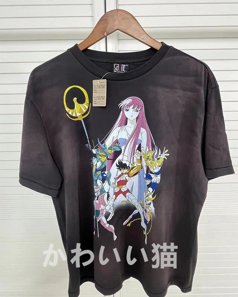 新品未使用 SAINT Mxxxxxx 聖闘士星矢 24ss Tシャツ セントマイケル SAINT MICHAEL *3 - メルカリ