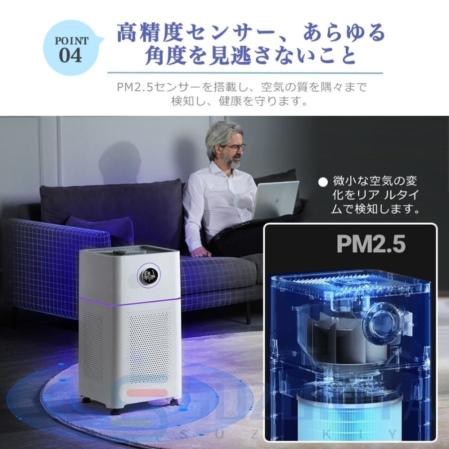 空気清浄機 循環気流
