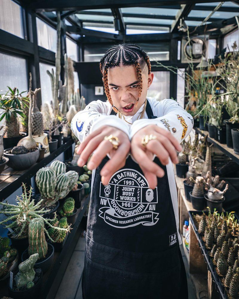 NEIGHBORHOOD .BAPE NBHD APRON 222MYAPN-AC01S - メルカリ