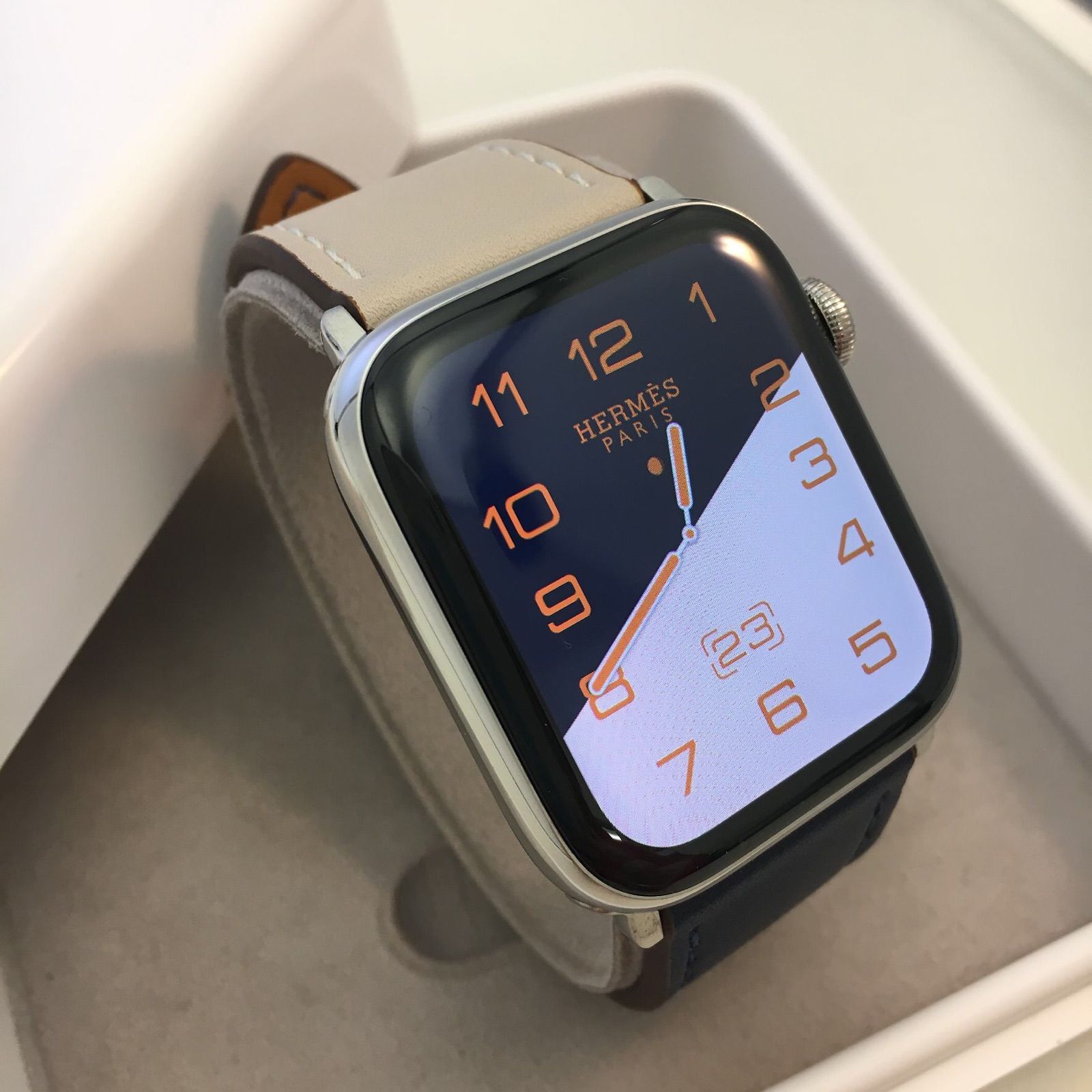 Apple Watch HERMES series4 44mm アップルウォッチ - スマート