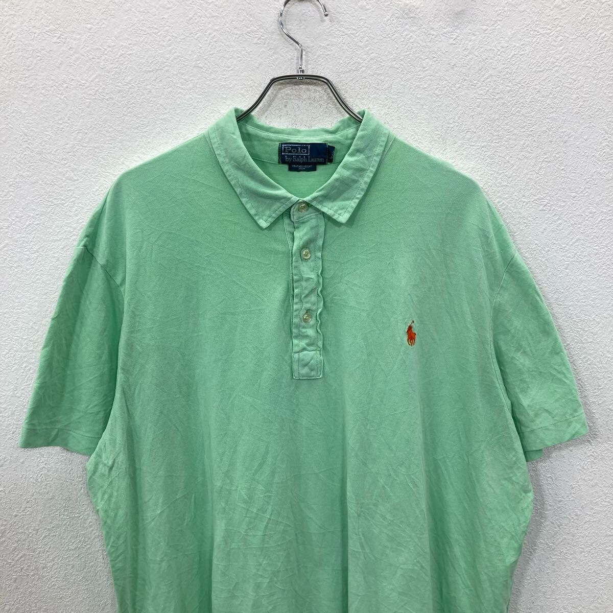 Polo Ralph Lauren 半袖 ポロシャツ XXL グリーン ポロラルフローレン 