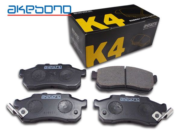 ライフ JA4 H09/05～H10/10 K4 フロント ブレーキパッド 前 アケボノ 国産 純正同等 K-416WK 送料無料