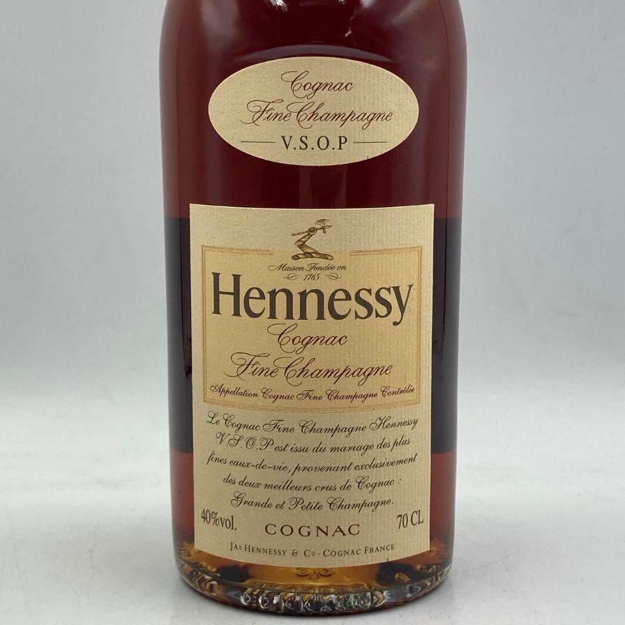 ヘネシー VSOP ファインシャンパーニュ スリムボトル クリアボトル ヘネシー VSOP ファインシャンパーニュ スリムボトル クリアボトル